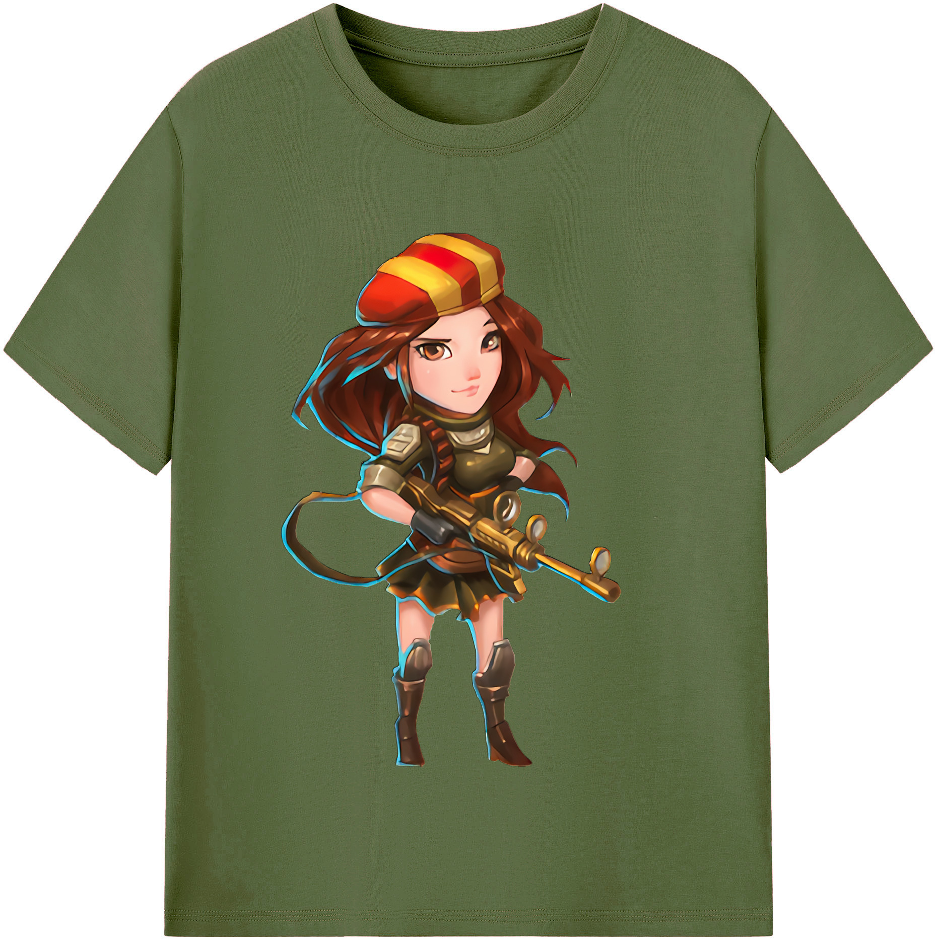 リーグ・オブ・レジェンド League of Legends LOL 綿100％半袖Tシャツ（フロントプリント）